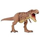 Jurassic World Dinosaurio T-Rex Daño Extremo Figura de juguete para niños, exclusivo Walmart (Mattel GWN26)