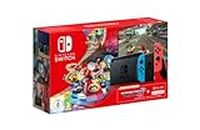 Console Nintendo Switch + Gioco Mario Kart 8 Deluxe + 3 mesi abbonamento Nintendo Switch Online