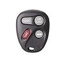 TG Auto Key Fob Replacement for 2000 2001 2002 Buick Skylark Chevrolet Escalade Suburban Camaro Lumina with 4 Buttons 315MHz AB01502T,ABO1502T,black