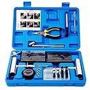 AUTOWN Tire Repair Kit - 67pcs Heavy Duty Tire Repair Tools & Tire Repair Set for Car, Motorcycle, Truck, ATV, Tractor, RV, SUV, Jeep, Trailer, Lawn Mower - 100% Life Time Guarantee
