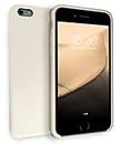 MyGadget Funda para Apple iPhone 6 | 6s [Soft Touch Case] Antigolpes - Carcasa Protectora con Suave Acabado en Silicona y protección Interna - Beige