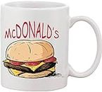 MCDONALDS cheeseburger Ceramic Mug bnft