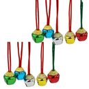  10 Pz Collana Campana Croce Ornamenti Natività per Bambini Natale Il