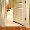 Lifecare Door Bottom Sealing Strip Guard for Home | Door Stoppers | Door Seal | Door Closers | Sound-Proof Reduce Noise Energy Saving Weather Stripping | Waterproof - 36 inch, Brown (Pack 1)