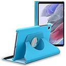 ebestStar - Coque pour Samsung Galaxy Tab A7 Lite 8.7 T220 T225, Etui Rotatif 360, Housse Protection PU Cuir, Bleu