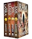 Amish Tripathi Ram Chandra Series Collection 4 Books Set (Ram, Sita, Raavan & War of Lanka)