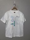 90s Vintage Nustep Total Body Steppler Award Product White Graphic Shirt Tee L L