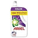 Ariel Flüssigwaschmittel Waschmittel, 100 Waschladungen Color+, Kraftvolle Fleckenentfernung Schon Ab Der 1. Wäsche