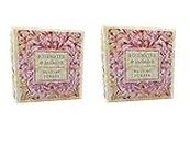 Greenwich Bay Trading Co. Dusting Powder, 4 Ounce, Rosewater & Jasmine - 2 PACK