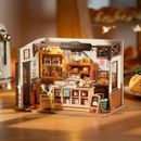 Rolife Becka's Baking House 3D Wooden Mini 1:24 DIY Dollhouse Kit for Teen Gifts