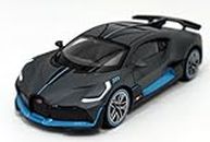 RASTAR 64000 1/43 Bugatti Die Cast Toy Car - Officially Licensed Bugatti Divo Die-Cast Model Car for Play and Display - Ideal Gift for Kids - Grey