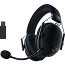 Razer BlackShark V2 Pro - Casque Gaming Esports Premium sans Fil (Technologie sans Fil HyperSpeed, Haut-parleurs Triforce Titanium de 50mm, Microphone HyperClear Cardioïde) Noir