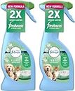 Febreze Fabric Spray Pet Odour Eliminator - Eliminate Odours Trapped in Fabrics Twin Pack 2 x 375ml
