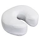 EARTHLITE Massage Face Cradle Cushion Memory Foam - Massage Table & Massage Chair Headrest Pillow w/Washable Fleece Cover