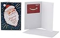 Carte cadeau Amazon.fr - Dans une carte de vœux Père Noël Retro