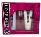 Coty Exclamation Gift Set 3 oz Deo Body Spray + 0.5 oz Cologne + 3.8 oz Lotion