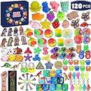 120 PCS Party Favors for Kids Treasure Prizes Box Toys, Goodie Bags Stuffers for Classroom Rewards, Birthday Gifts Toys, Treasure Chest Toys, Carnival Prizes Christmas Gifts for Kids 3-5 6-8 8-12