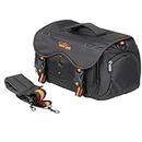 Kalahari SWAVE S18 Camera Bag for DSLR Cameras and Bridge Cameras - Lava Black/Orange