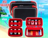 Electronics Cable Organizer Bag USB Flash Drive Memory Card HDD Case Travel CASE