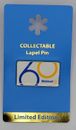 Walmart Limited Edition GOLD (Retired) Metal Lapel Pin – 60th Anniversary Pin