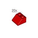 LEGO 20 Slope 45 2 x 2 Red