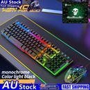 Keyboard/Mouse/Mouse Pad USB Wired LED RGB Backlight 3-in-1 Kit Game Accessories