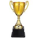 CLISPEED Gold Award Trophy Cup: Awards Trophy 19cm/ 7.5inch Gold Reward Trophy Cup for Kids Sports Competitions Winner Appreciation Gifts