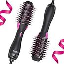 Hair Dryer Brush Blow Dryer Brush in One: Plus 2.0 One-Step Hot Air Stylers and Volumizer - Lightweight Hairdryer - 4 in 1 Hot Air Brush for Drying Straightening Curling Volumizing Hair