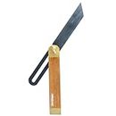 Homdum Sliding Bevel Square Angle finder Measuring Woodworking tool with Adjustable 9 inch Carbon Steel Blade Wooden T Gauge tool for Carpenter Brass wood Handle.