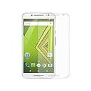Generic Flexible Molded Tempered Glass | Impossible Unbreakable Tempered Glass for Motorola Moto X Play