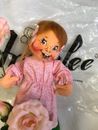 Annalee Mobilitee Puppen 2000 Rosie 7" Kabelpuppe mit Blumentopf Nr. 966899 NEUWERTIG