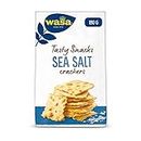 Wasa Tasty Snacks Cracker Sea Salt – Knusperleichte Cracker mit Meersalz, 180g