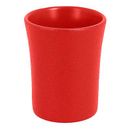 RAK Porcelain NFSPCU09BR Neo Fusion 3.1 oz. Ember Red Porcelain Cup - 12/Case