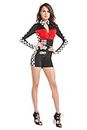 Costume Bay Womens Miss Indy Super Queen Speed Car Racer Racing Sport Driver Bodysuit Jumpsuit Grid Girl Prix Fancy Halloween Costume (Racer Girl, XL)