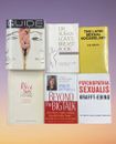 Lote de libros sobre salud y bienestar sexual