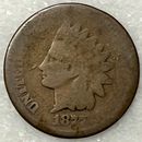 1877 Indian Head Cent Penny, Full Date, Nice Filler Key Date Coin