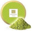 Matcha Pulver aus Grüntee, für Matcha Latte, Eis, Bubble Tea oder Backen - Japanischer Matcha Tee 100% natürlich in wiederverschließbarer Dose