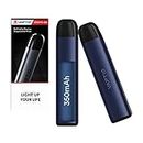 VAPTIO Airgo Stick Kit Cigarrillo Electrónico 350mAh Batería Starter Kit Vaina de Cartucho de 1,5ml Atomizador de 11W Vape Pen,Sin E Liquid Sin Nicotina (azul)