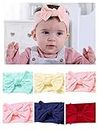 BellaStella Headbands Elastic Hair Accessory for Baby Girls and Kids, Set of 6 with Gift Box-Pink (MULTI-9) - Multicolor