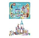LEGO Disney: Disney Princess Creative Castles 43219 Building Toy Set (140 Pieces),Multi