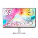 Dell S2722DC 27" Monitor (3 Year Non-Glare Replacement Warranty/QHD/IPS Matte/USB Type-C / HDMIx2/sRGB, 99% Vertical and Horizontal Rotation, Height Adjustment/4ms, 75Hz/AMD FreeSync/Speaker)