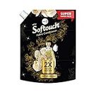 Softouch 2X French Perfume Fabric Conditioner with French Rose & Jasmine| After Wash Liquid Fabric Softener with Long-Lasting Fragrance| Suitable for All Clothes| 2L