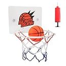 Mini Basketball Hoop for Kids - Baby Bath Toys Dunk Basketball Set with Basketball Hoop Sucker, Mini Ball and Pump, Indoor Outdoor Toys Kids Sport Games for Boys Girls