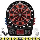 Viper 800 Electronic Dartboard, Extended Scoreboard For Spanish Cricket, Regulation Size For Tournament Play, Points Per Dart Tracking, Locking Segment Holes For Reduced Bounce Outs, Team Multiplayer For 16 Players, 57 Games With 429 Options