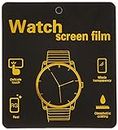 RIRIYA 529-0002-01 Premium Shockproof Absorbent Film for Samsung Gear S 2.0 Smart Watch, Ultra Shock Absorption, Anti-Fingerprint, Anti-Glare, LCD Protective Film, Premium Soft Nano (1 Piece)