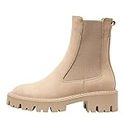 ONLY Damen Schuhe Chelsea-Boots in Wildlederoptik ONLBetty Nubuck 15274563 camel 40