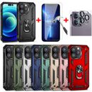For iPhone 15 Pro Max 14 Plus 13 12 11 Shockproof Case + Screen Camera Protector