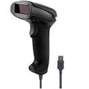 NETUM 1D Barcode Scanner Portable USB Wired Laser Barcode Reader Compatible for POS System, Windows, MAC, Linux RD-2013