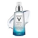 Vichy Minéral 89 Fragrance Free Face Serum Gel Booster or Cream, with Hyaluronic Acid, Hydrates and Strengthens & Suitable for Sensitive Skin. Paraben-Free, Alcohol-Free, Silicone-Free.