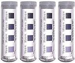 FryOilSaver Chlorine Test Strips for Restaurants, Precision Chlorine Test Paper, 4 x Vials of 100 Chlorine Sanitizer Test Strips, 10-200 ppm, Chlorine Test Strips, FMP 142-1362